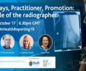 InHealth Reporting, in conjunction with the SCoRPathways, Practitioner, Promotion: The role of a radiographer, where we will aim to take a closer look at this challenge. We once again have an excellent panel of speakers who will offer their expertise and insights into what is required from our profession in order to deliver against the demands of today’s NHS. We ask how the 3 “P’s” can enable radiographers to influence the outcomes of the main “P” in all of this……The Patient!