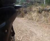 Testing offroad riding GoPro mounted on Tiger XC