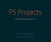 PS Projects is a scriptby Davide Barranca that lets you create, load and modify Project files – i.e. collections of images in any format, from any folder in your hard drive as file references, that for some reason you might need to open in Photoshop often.nThe upcoming free upgrade to the powerful version 2 will add copy, batch and inspect functions.
