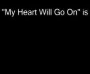 Titanic Movie Song - My Heart Will Go On LYRICS FULL HD1080p from titanic song