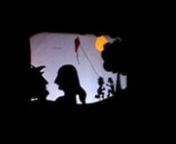 puppet show using an overhead projector