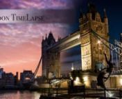 A few TimeLapses of London made from November to February.nAll the footage were shot in Raw format.nnLocation:City Hall, Covent Garden, Gurkin, Liverpool Street Station, Millennium Bridge, Battersea Power Station, Piccadilly Circus, Tower Bridge, London Eye, Westminster, Canary Wharf.nnPhoto &amp; Editing: Mattia BicchinAssistant: Peter MüllernnCanon EOS 40D EOS nCanon 17-40mm f/4 LnSigma 24-70mm f/2.8 nnFollow on Facebook:nfacebook.com/pages/Mattia-Bicchi-Photography/169498069773889nnFollow