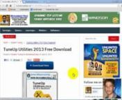 In This Video You Learn How To Download and Install Tune Up Utilities 2013 In Urdu and HindinFor More Videos Visit = Http://LearnMalik.Blogspot.ComnFor Download Link Visit = http://muhammadniaz.net/2013/04/08/tuneuputilities2013/nCantact Us =0324-2487160nFacebook = www.Facebook.Com/LearnMaliknYoutube = www.Youtube.Com/LearnMaliknAbout MenMy Name Is AbdulMalik I am Web Designer Computer Hardware TechnicianStudent Of Computer Information Technology From Karachi pakistan and Sir Niaz Student