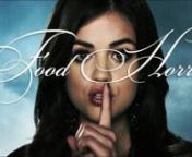Food Horror examines the many moments in Pretty Little Liars’ first three seasons that stigmatize food, whether it’s presented with a feeling of unease, danger, or overt rejection. Aside from the 16 minutes of “food horror” I’ve compiled above, there are a countless dining scenes where food is conspicuously absent—often supplanted by the girls’ favorite diuretic, coffee. Sometimes they simply sit in front of a plate of prop salad and just ignore it. nnIt’s important to consider c