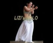Mon Amie La Rose - Natacha Atlas - My Friend The Rose - Lizi Solo Veil Belly Dance from ee moi