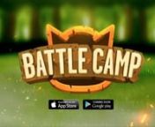 EXPERIENCE THE AWESOME!nnPlay NOW: http://bit.ly/BattleCampYTnn*********nnDare to clash with rampaging dragons and fire-belching warthogs? Then join Battle Camp, a persistent virtual world filled with legendary monsters and ancient evils. To survive, train a fierce monster team and form a Troop with fellow Rangers. Then work together to crush raid bosses, wage Troop Wars and dominate in real-time PvP.nnFollow us on Facebook: http://facebook.com/BattleCampAppnSubscribe on YouTube: http://www.yout