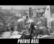 My latest previs reel including work from