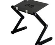 1. FURINNO Hidup Adjustable Cooler Fan Notebook Laptop Table Portable Bed Tray Book Standnhttp://goo.gl/RHKtcBnn2. EzySet Bed Stand With Two Fans Fully Adjustable Incline Plate for Notebooks, iPads or Tablets With Height-adjustable legsnhttp://goo.gl/aWDkA4nn3. WoneNice Adjustable Vented Laptop Table Laptop Computer Desk Portable Bed Tray Book Stand Multifuctional &amp; Ergonomics Design Dual Layer Tabletop up to 17