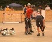 bike polo&#39;s greatest hits, as seen at 2013 NAH tournaments, by mrdovideo.com