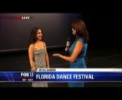 Interview by Hetal Gandhi (no relation)! for Fox TV.nPromoting Sheetal&#39;s performance of Bahu-Beti-Biwi at the 2013 Florida Dance Festival.