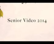 Westerly High School Class of 2014 Senior Video. This video was composed, shot and edited by Logan Hellwig, Charlie Elliott, Mike Johns and Blake Bartoszek with help from Chad Dexter and Aaron Murphy.
