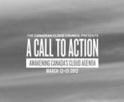 Canadian Cloud Council Announces Inaugural National Cloud Conference –