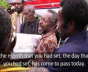 This 5-minute video shows the emotions of the Kimyal community in West Papua, Indonesia, as they receive the first copies of the New Testament in their language. Dancing, weeping and praying, the Kimyal people welcome God&#39;s Word into their remote village and talk of how it will change their lives.nnWork on the translation of the New Testament into Kimyal was begun in 1963 by Regions Beyond Mission Union (now World Team) missionaries Phil and Phyliss Masters who moved to West Papua, Indonesia, to