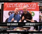 Drum Tech Extraordinaire Ingo Marte (for Will Calhoun, In Living Color) joined us at Winter NAMM 2014 to show off the benefits of Cympad. Imagine having the flexibility to change the amount of over tones and sustain for cymbals for versatility in a recording session or to better suit your sound for a particular venue or style.nnFollow Drum Talk TV on Facebook and Twitter at /DrumTalkTV and sign up for our newsletter at www.drumtalktv.com to get exclusive articles by the industry&#39;s top performers