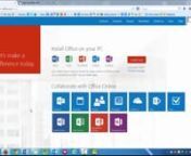 This video describes how Ursuline College students can connect their current Office 365 account to the new features available to them through Office 365 pro. nnNew features available to students: http://onlineatursuline.wordpress.com/2014/10/27/new-benefits-for-ursuline-college-students-through-office-365/nnLink to access site to connect: https://portal.office.com/start?sku=e82ae690-a2d5-4d76-8d30-7c6e01e6022ennLink to help guide: http://onlineatursuline.wordpress.com/2014/10/27/students-connect