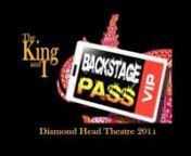 A special VIP/ All Access look at Diamond Head Theatre&#39;s spectacular production of