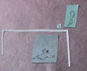 Zidane lofts a penalty past Buffon in the 2006 final in Germany.nwww.off-foot.comnwww.casepaint.comnStop motion: ink and paper.