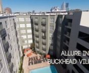 Allure in Buckhead Village in Atlanta, Georgia, has studio, one and two-bedroom apartments that personify the term,