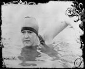 Historical footage of Trudy&#39;s Ederle&#39;s Channel swim.The song Blackbird was a hit the same year. CORRECTION: Trudy swam in 1926 and she was deaf.