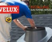 Installation video for VELUX SUN TUNNEL skylights