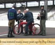 We dug up some old grainy footage and spliced this li&#39;l flashback from when we watched Nicky Hayden christen the new Indianapolis Motor Speedway road course, laid out for the MotoGP riders. This took place back in 2008, where Nicky rode a 1909 Indian that was prepared by Dale Walksler of the Wheels Through Time Museum.