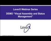 This webinar will present a SAP PLM Demo discussing the newly released SAP PLM 7.02 capabilities to enable and support engineering change collaboration focusing on Status Management, Visual Assembly and Routing Procedures.The demonstration will also highlight how Planning Scopes for routing operations can facilitate the collection of change relevant data and deliver flexible reporting functionality.See how SAP now allows you to create manufacturing assemblies without the prerequisites of mat