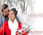 Annie + Reyaz - Winter Video Shoot from reyaz