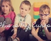 This video placed 5th at the EESC Video Challenge 2013 among 190 participating videosn________________________________________________________________________________________nWhat comes to Your mind, when You think about Europe?nnWe asked the same question from a group of preschoolers. Children are candid and outspoken, so speaking with them about the things that matter, often helps to get to the core of things.nn