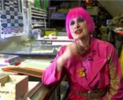 In this video, Zandra Rhodes talks about all the elements that are needed to create a successful catwalk show, including the theme, the music, and the garments. Zandra Rhodes was an innovator with her catwalk shows and they were highly choreographed and theatrically staged at a time when this was unusual compared to the shows of other designers. A film of one of her early shows in 1970 can be seen on British Pathé, and another film of a later show in 1982 can be seen on YouTube, and there are s
