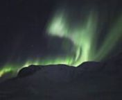 I recorded this beautiful northern lights display on the evening of 17 March 2013 near Mt. Bláfell on route F35 in Iceland. The morning before the coronal mass ejection of a solar eruption had arrived on Earth. The effects of which lasted into the night.nThe observing conditions were not nice however. The temperature was around -12 °C only to be made worse by a 40 to 50 km/h wind from the north. I constantly had to hold the tripod to the ground to prevent it from being blown over by even stron
