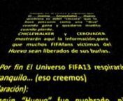 El Universo de Gameplayers FIFA13 se ve amenazado por la ambición desmedida de una fuerza oscura representada en la figura del