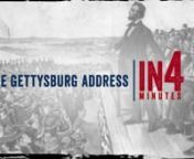 Historian Jared Frederick explains the main points of President Lincoln&#39;s address and what the speech meant to Americans. This video is part of the Civil War Trust&#39;s In4 video series, which presents short videos on basic Civil War topics.