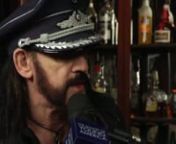 Lemmy Kilmister of Motorhead, interviewed on The Sound of Young America at South by Southwest 2010.Filmed at Stubb&#39;s BBQ in Austin, Texas.