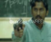 With this showreel, we aim to show you what motivates us every day to do what we do and what makes us Beans.nn----------------------------------------­---nnNarrated by Kunal BhannEdited by Neeraj Mohannn----------------------------------------­---nnTo know more about us :nhttps://www.facebook.com/4shadow.beansnhttp://www.beansfilms.com