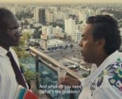 A morning at Santo Domingo begins for Jean, a middle-aged Haitian professor on an increasingly desperate journey to find his place in the world or a reason to live. The man disappears into the reality that surrounds him. The bloom of the island’s landscape can’t hide the worries of its inhabitants.n n