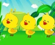 Watch Five Little Ducks went Swimming one day Nursery Rhyme By Nursery Rhymes Club