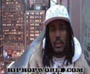 Hiphopworld.com exclusive, Screw Dog aka Tha Madd Jamaican,On NYC Sky/Scraper in a 6 man Cypher. The battle evolved from Madison Square Garden to a Rooftop Sky/Scraper. This is real hip hop, not that cookie cutter commercial non-sense thats forced on the hip hop world community each day. We taking it back to having fun yall. nnFilmed &amp; Edited by James