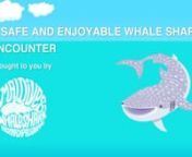 This animation is produced by the MWSRP in collaboration with the Maldivian government to encourage whale shark tourism best practice in the Maldives. By using this video to brief staff and tourists it is hoped that tour operators will be able to provide a safer and more enjoyable experience for their guests and the whale sharks.