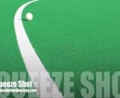 The squeeze shot is an effective shot for forwards to use in the attacking circle. When executing players need to position the ball near their right/back foot, with their weight on their right/back foot, then hit down on to the ball, which squeezes the ball to the turf raises it into the air. n(This skill is much harder to execute on Sand based surfaces)nnInside the D Hockey - Get the inside on Field Hockey Skills,Speed,Strength,Coaching, Mindset, Nutrition ...........Get the competitive edge to