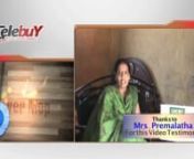 Spin Mop Testimonial By Premalatha from premalatha
