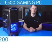In this video I show the BEST Gaming Computer for only £500. This PC can play new games in 1080p @ 60FPS. nnLink to ND200: http://www.computerplanet.co.uk/next-day-delivery-pcs/nd200/features.htmlnnFULL SPECS:nAMD 7850KnAMD Stock CoolernGTX 750 Ti - 2 GBnCorsair 8 GB 1600MhznGigabyte F2A68HM-HD2nCorsair VS650Wn256 GB Samsung SSDnVenom CasenWindows 10 Home - 64 BITnnnFollow Us:nhttp://www.computerplanet.tvnhttp://www.twitch.tv/computerplanetnhttp://www.twitter.com/MattUnsworthCPnhttp://www.twitt