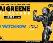 Kai Greene is one of bodybuilding&#39;s top athletes, labeled by the fans as -