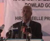 STORY: Somali President praises AMISOM for role in Hirshabelle state formationnDURATION: 6:45nSOURCE: AMISOM PUBLIC INFORMATION nRESTRICTIONS: This media asset is free for editorial broadcast, print, online and radio use.It is not to be sold on and is restricted for other purposes.All enquiries to thenewsroom@auunist.orgnCREDIT REQUIRED: AMISOM PUBLIC INFORMATIONnLANGUAGE:SOMALI/ENGLISH NATURAL SOUND nDATELINE: 23/10/2016, HIRSHABELLE, JOWHARnnnSHORT LISTnn1.tWide shot, the inauguration of
