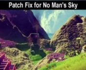 Fix FPS drops in No Man&#39;s Sky for PCnNo Mans Sky Patch 1.05 - http://bit.ly/2aOGuVknn1) Download the patch from the link belown2) Install it in the game foldern3) Run the game and enjoynnThe developers have not commented on the problems faced by the players on the PC. Earlier, the head of Hello Games Sean Murray said that today the Studio will be another quality control team that helps developers faster and more efficiently resolve errors.nnLooks like the QA team Hello Games have a lot of work.