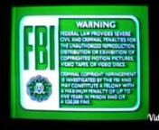Opening to A Goofy Movie FBI Warning Walt Disney Home Video Background Blue Green Format Screen Hey Duggee VidTrim Video Cutter from opening to a goofy movie 2000 vhs
