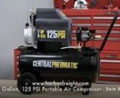 The 8 gal. tank on this air compressor provides the power you need to operate your pneumatic tools and equipment. This air compressor’s direct drive induction motor allows full power at your hands. Thermal load protection keeps the motor safe. Features include a convenient handle, smooth-rolling wheels and a fully shrouded pump and motor for protection. Woodworking shops, metalworking shops or anywhere where pneumatic tools are used can benefit from this reliable air compressor!