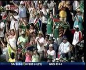On 12 March 2006 South Africa beat Australia