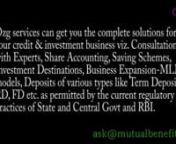 Ozg Alternative of Credit Cooperative in Kerla &#124; Email: ask@mutualbenefit.co.innWebsite: www.nidhicompany.in