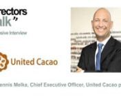 Dennis Melka CEO of United Cacao chats with DirectorsTalk about rain-forest destruction, compares environmental footprints, explains the use of degraded ground and puts the scale of use into perspective. nnUnited Cacao Limited SEZC is the only publicly listed pure-play cacao producer globally and currently the only publicly listed tropical plantation company in Latin America. It is registered and trades on the AIM Market of the London Stock Exchange with the ticker symbol LON:CHOC. All of the Co