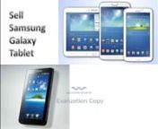 Looking for the best money for your used Samsung Galaxy Tablet? Just come to us @sellsmartforcash.co.uk and get £145.00 for your old device.